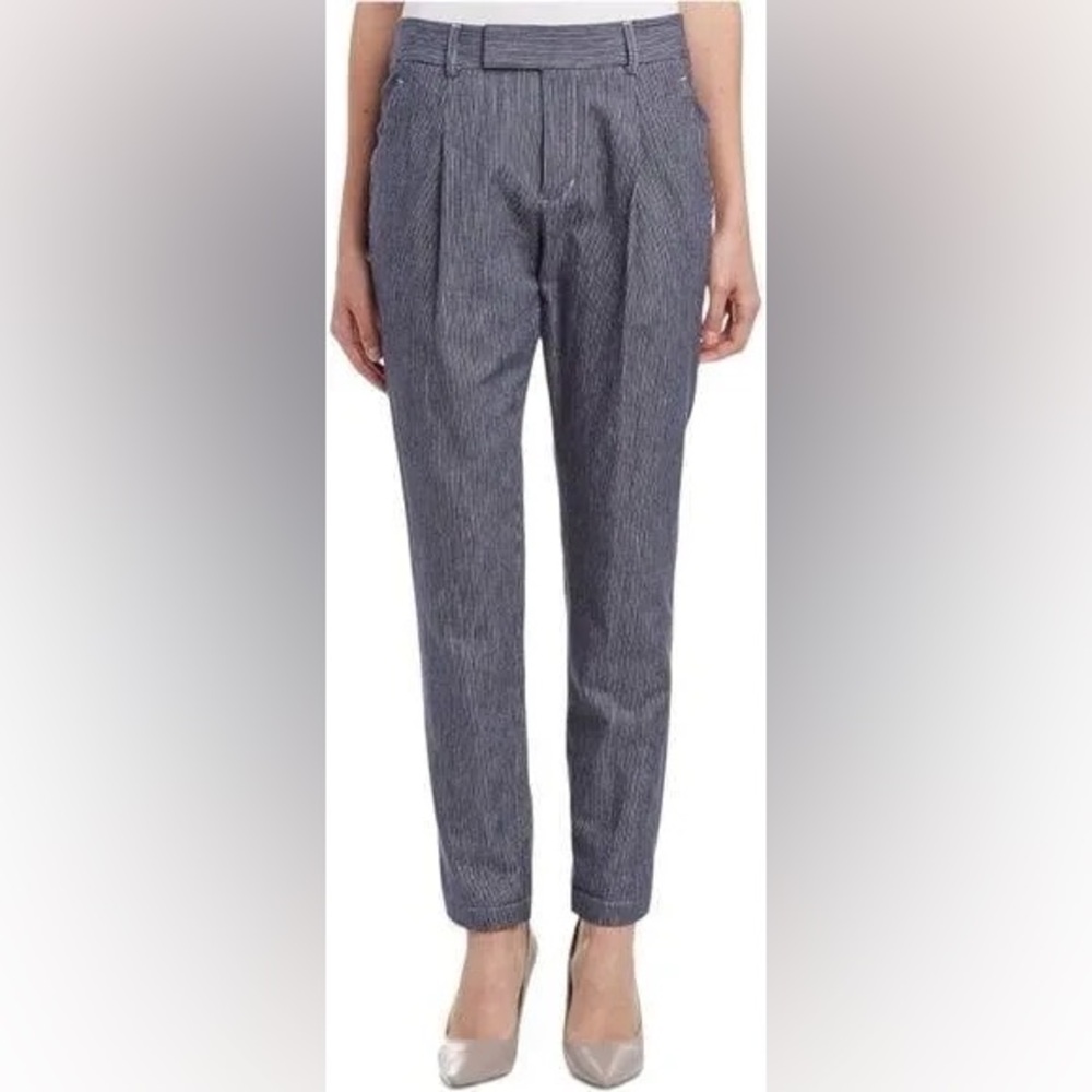 VINCE. Railroad stripe Trousers